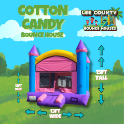 Cotton Candy Bounce House
