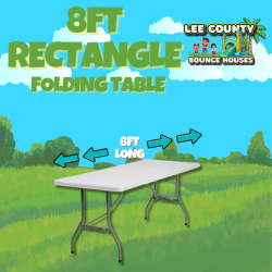 8 Ft Rectangle Folding Tables